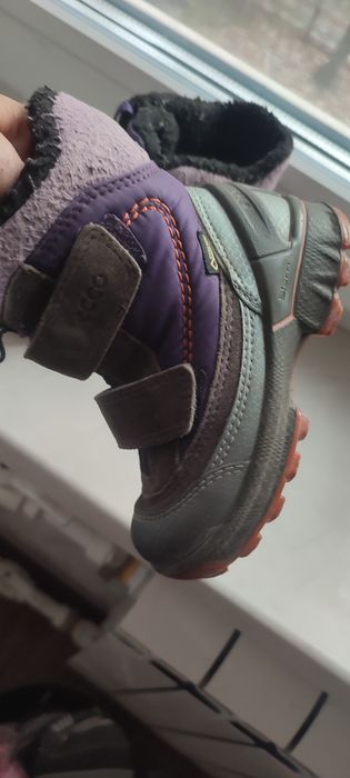 зимние сапоги ecco