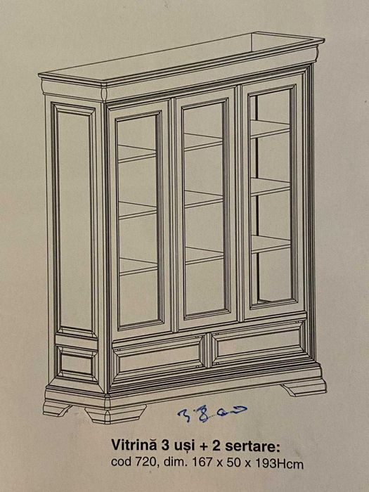 Vand vitrina Mobexpert