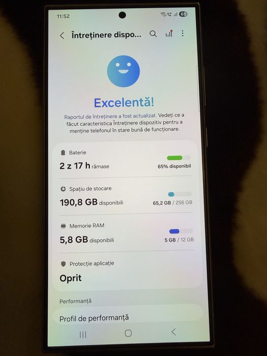 Samsung S24 Ultra 256 gb la cutie in garantie