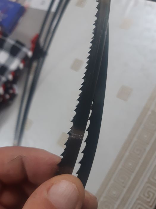 Pânze panglică si cap la cositori