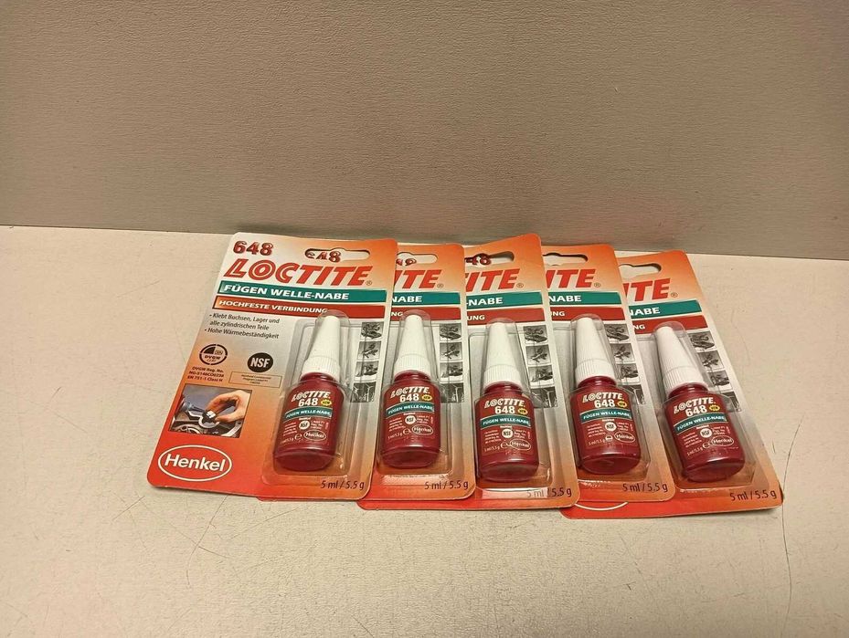 Лепило За Цилиндрично Лепене LOCTITE 648 Висока Якост Общо Приложение Henkel 5ml