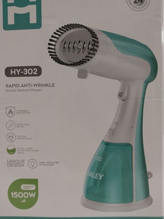 Отпариватель Haley HY-302 зеленый