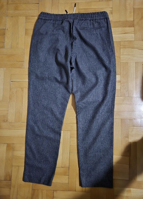 Pantaloni Lux Boggi Milano, Lână Premium, Slim Fit, Bărbați - 48