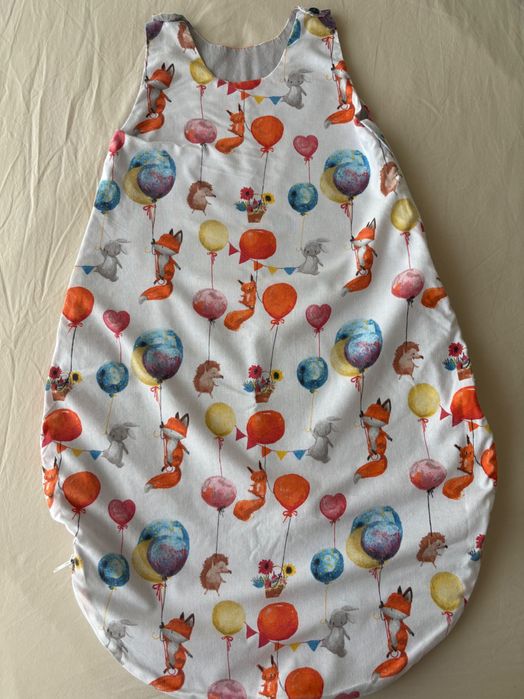 Sac de dormit copii/ bebelusi 0-18 luni Kidizi Baloon Friends, 0.5 tog
