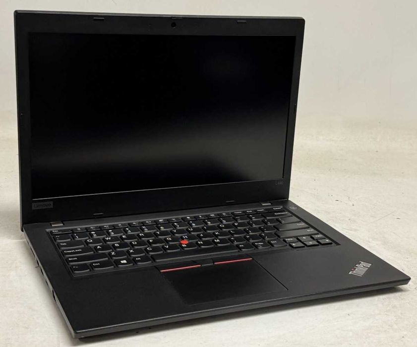 Laptop Lenovo L490 cu procesor i5-8365U, 8GB RAM, SSD 256GB NVMe, ecran 14" Full HD, tastatură cu layout US, încărcător original și autonomie 3h