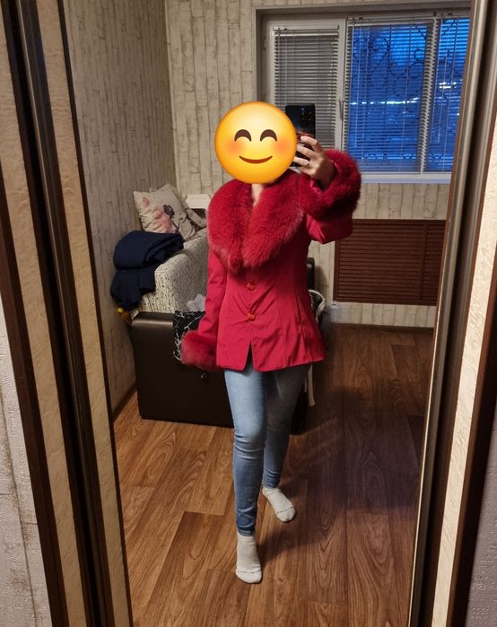 Парка натуральный мех