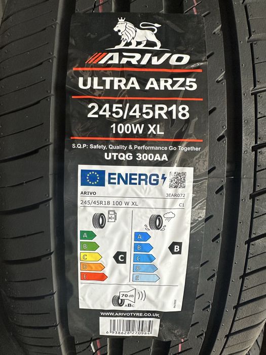 Летен спорт пакет ARIVO 245/45R18 265/40R18 НОВ DOT 2454518  2654018