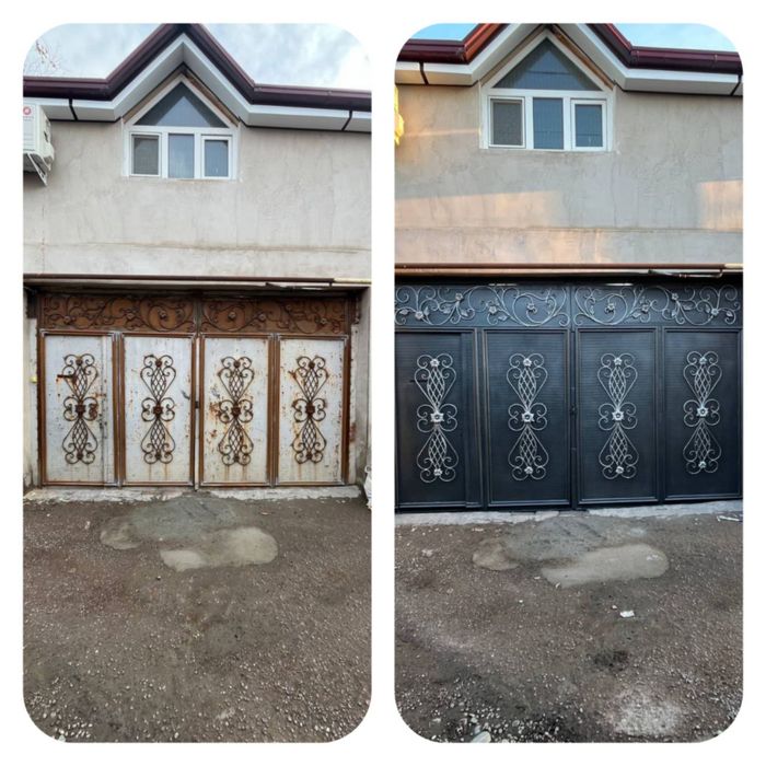 Darvoza akfa Alikapon  kraska bo’yash Дарвоза Акфа Аликапон краска