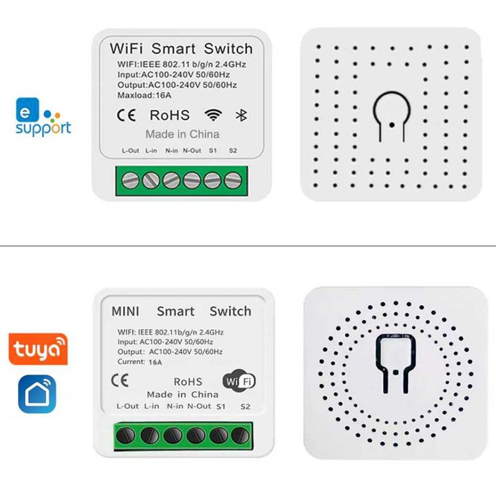 Умный мини-выключатель с поддержкой Wi-Fi