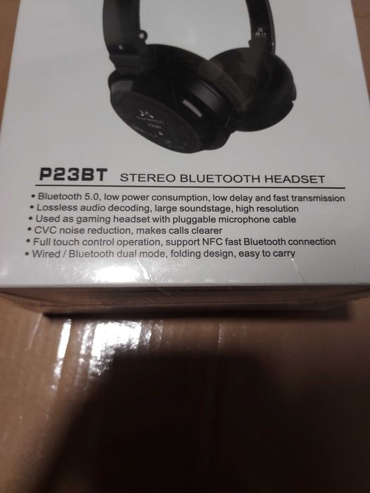 Casti wireless Soundmagic P23BT Stereo Noi Sigilate