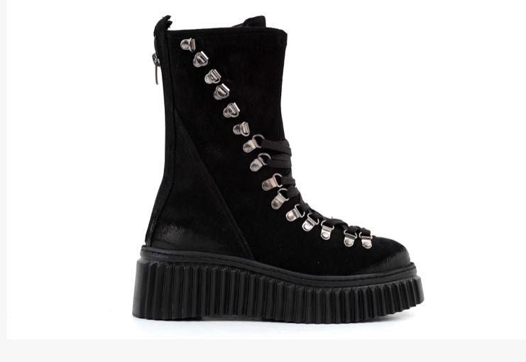 Gianni боти от естествен велур 37 номер