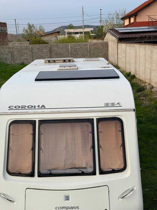 Rulota Corona Compass 2005 panou solar, 2 zone, aer condiționat etc