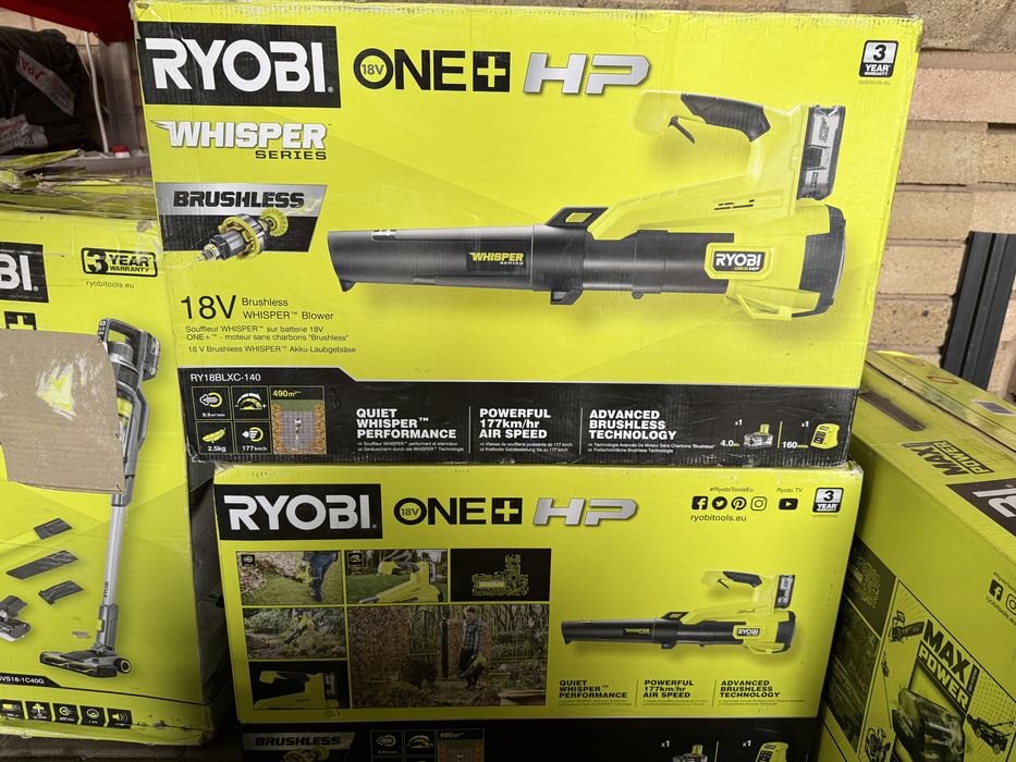 Ryobi-Suflantă WHISPER™ fără perii ONE+™ HP de 18 V