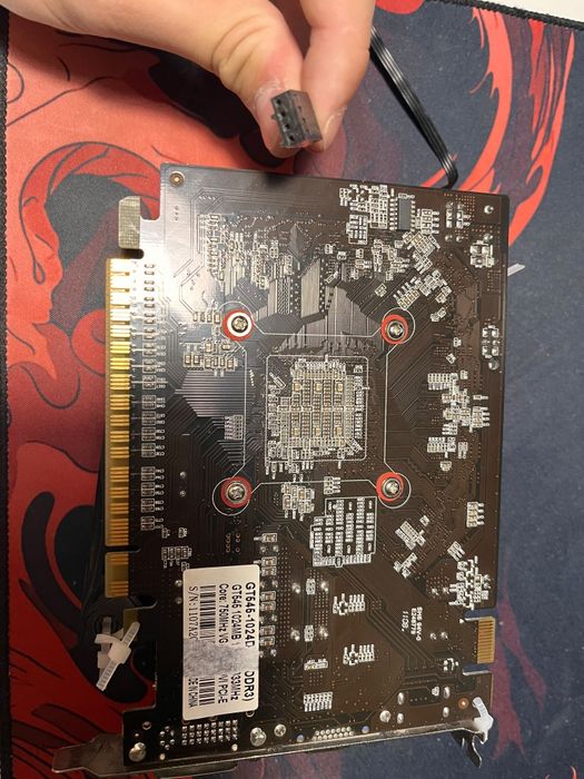 GT 545 1GB гарантия 4дня