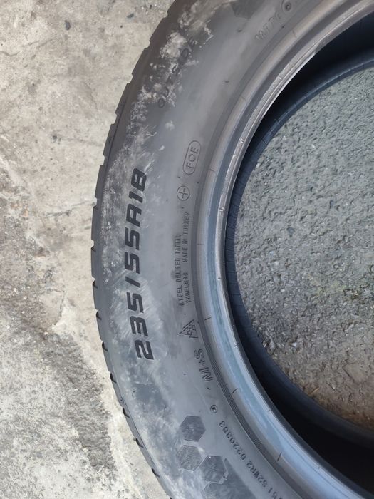 235/55/18" 3бр Falken evrowinter hs02, dot3924,7mm