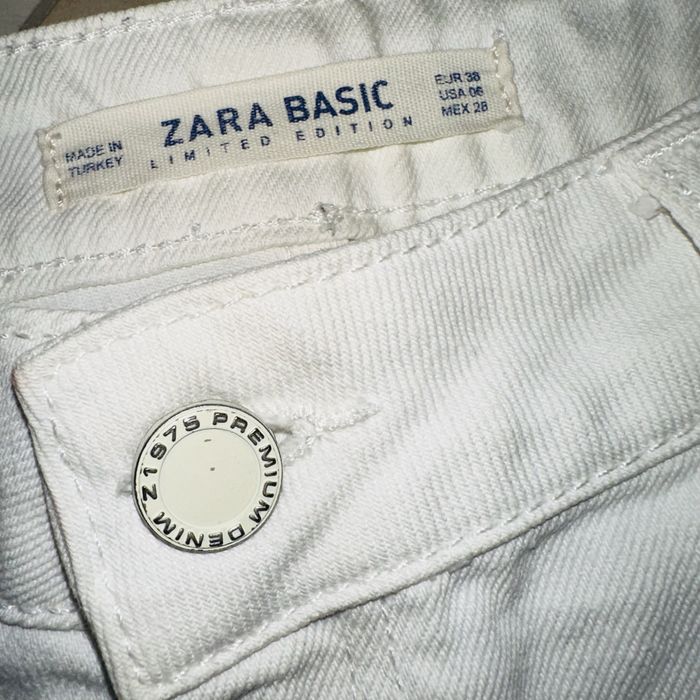 Zara брюки джинсовый