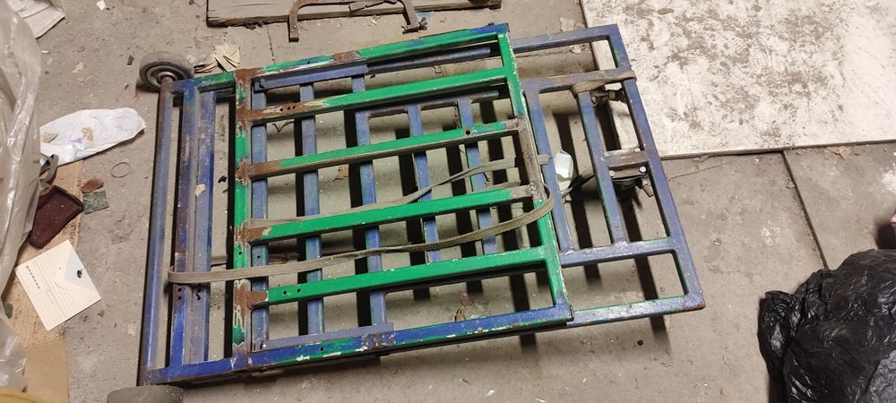 Тележка металлическая большая