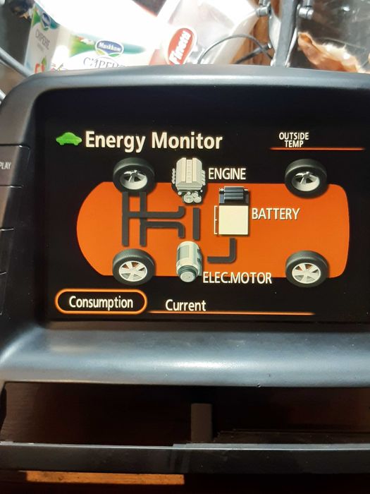 MFD дисплей Prius