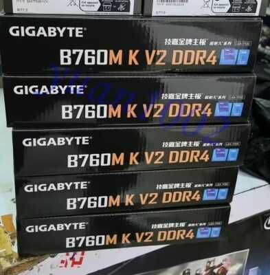 Gigabyte B760M K V2 DDR4 materinka platalar keldi LGA1700.B2B,B2C