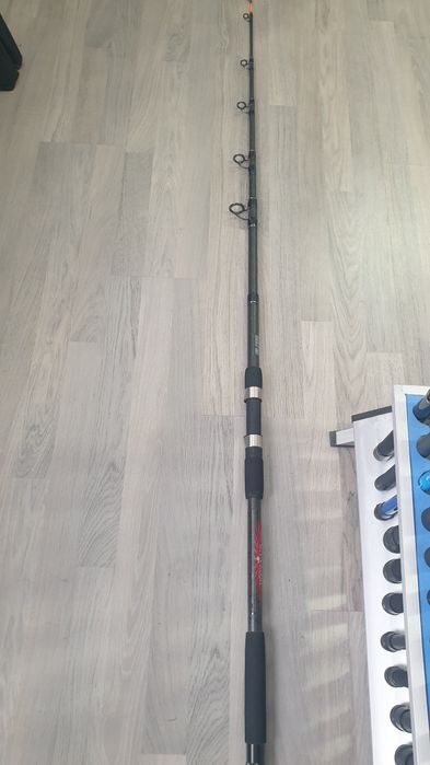 Лукс въдица -телескоп,карбон 3.50м 100гр+макара Silstar 8000 шаран