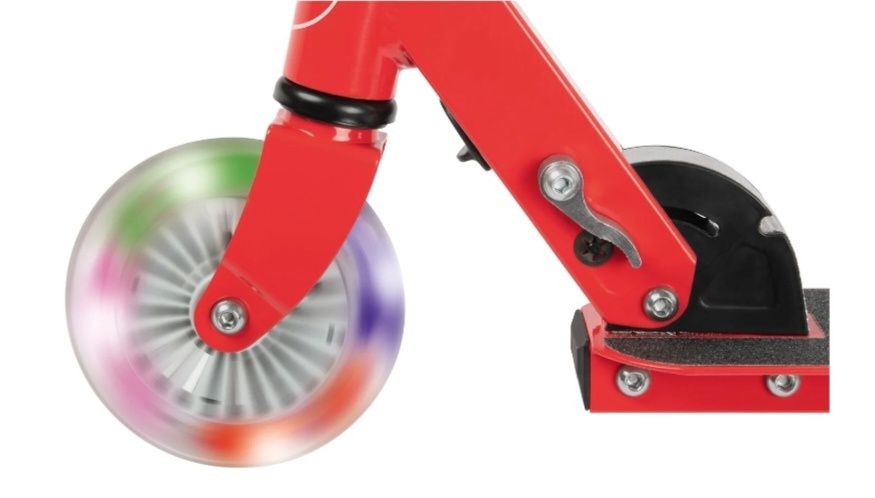 Скутер/ Тротинетка с led свещи колела