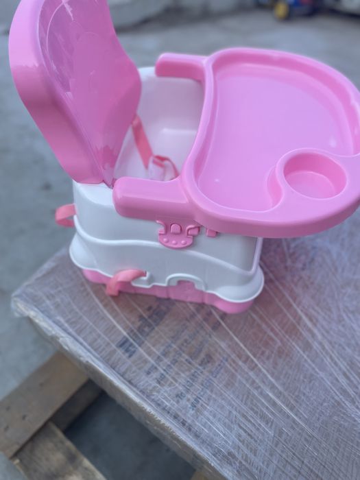 Scaun de masa Smart Baby Booster Pink