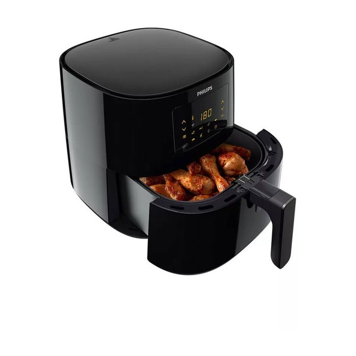 Air fryer PHILIPS Серия 5000 CONNECTED XL HD9280/90 14 в 1 6.20 L, ТАЙМЕР, ЧЕРЕН