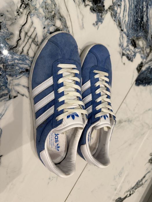 Adidas gazelle синий
