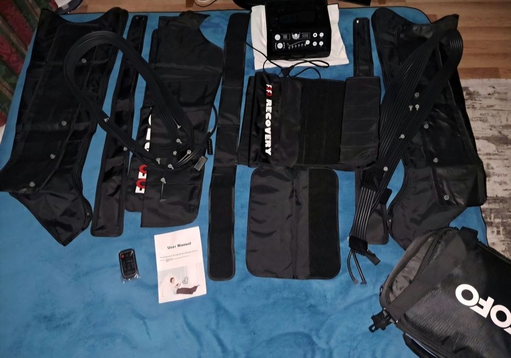 Aparat presoterapie pt drenaj limfatic,masaj,slabit,tonus,6 camere aer