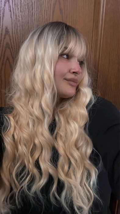 Парик качество Топ! Цвет Блонд микс Браун .