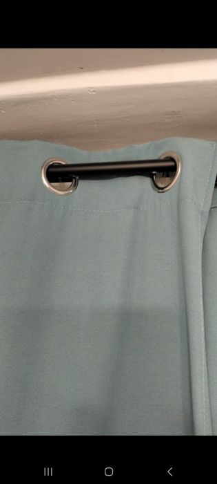 Шторы на люверсах (2 комплекта)