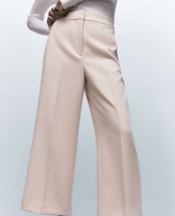 Pantaloni cullotes, fusta pantaloni Zara marime XS S M noi