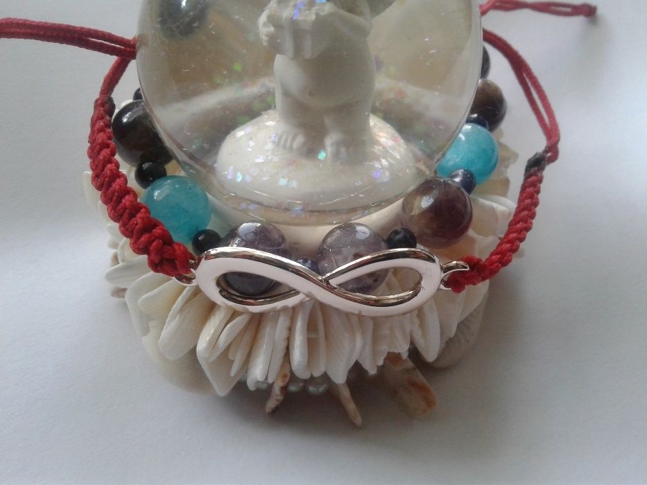 Гривни от естествени кристали за Изобилие и Хармонизиране на чакрите