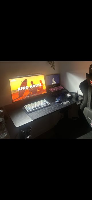 Vand Scaun Gaming MYRIA MG7420, RGB, gri inchis
