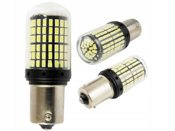 Bec cireasa cu 140led lumina xenon 6000k