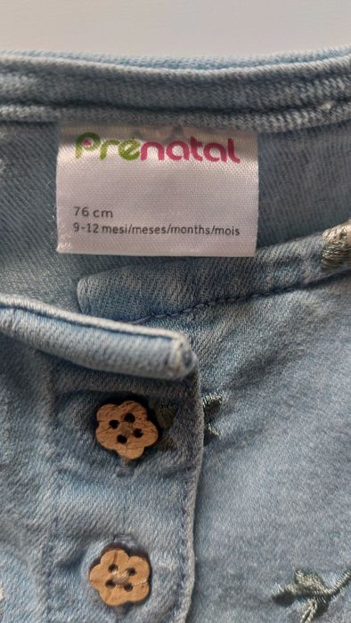 Prenatal дънкова детска рокличка