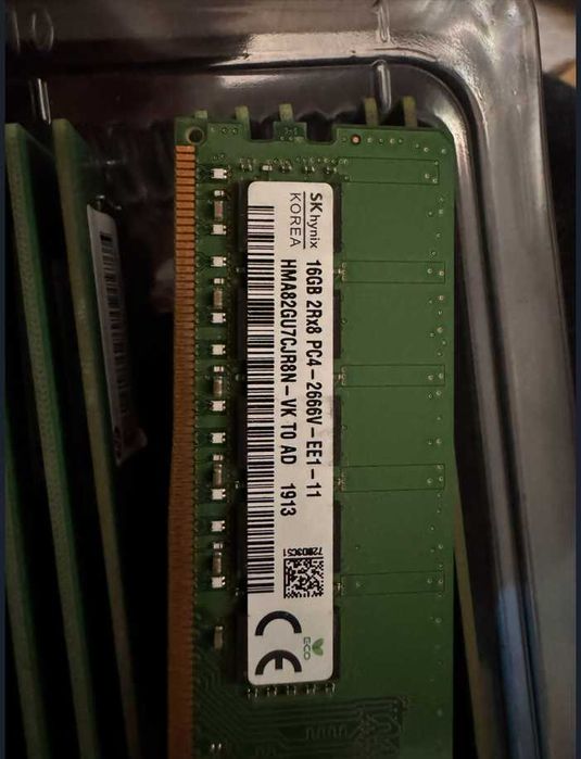 10x Memorie Server Workstation 16GB ECC 16GB RAM DDR4 2666MHz Unbuff