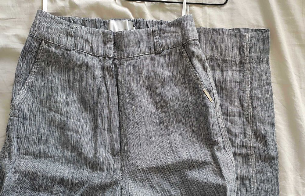 100% ленен нов панталон Junona, 36 размер