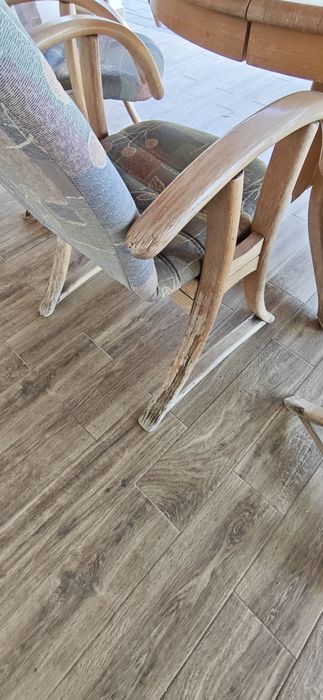 Set mobilier terasa lemn masiv.