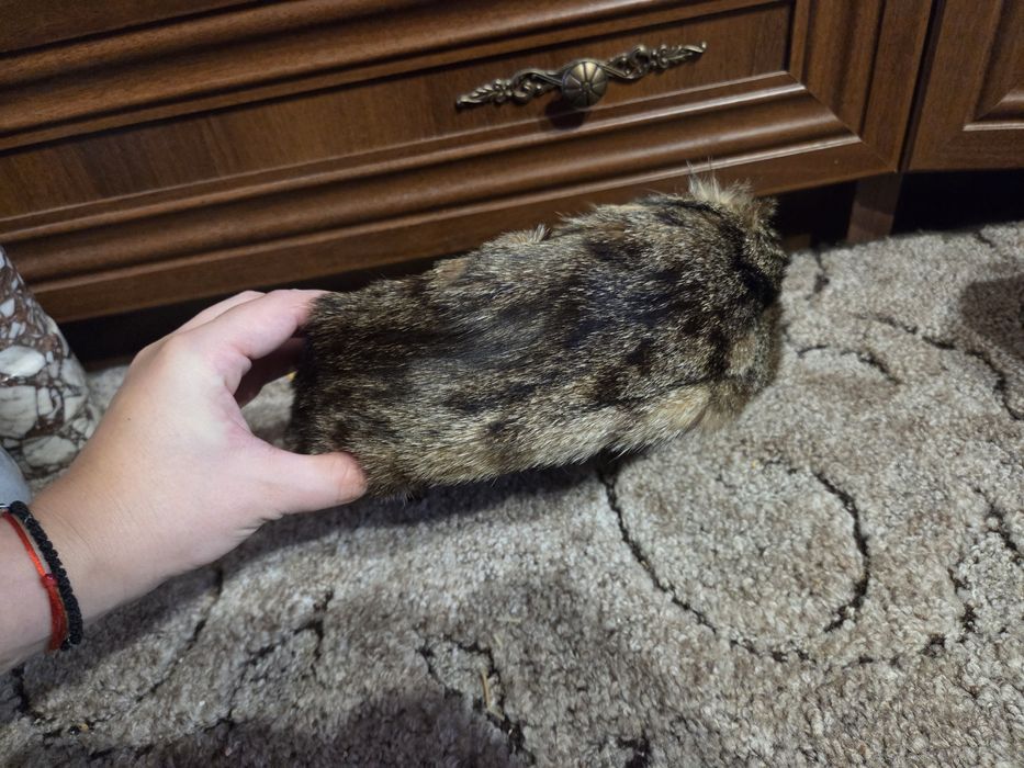 Ретро Дамска Шапка от Естествен косъм