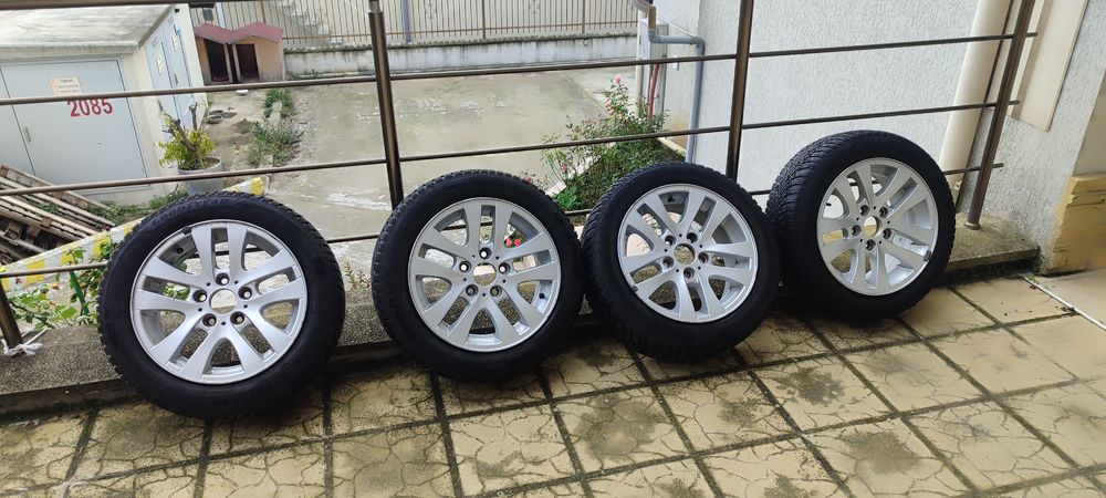 16-ки Джанти с зимни гуми 5х120 централен отвор  72.6