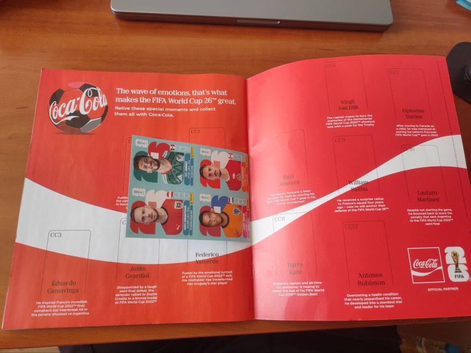 Продавам оригинален ФИФА Панини албум за Световното първенство 2026/Original FIFA Panini album for the World Cup 2026