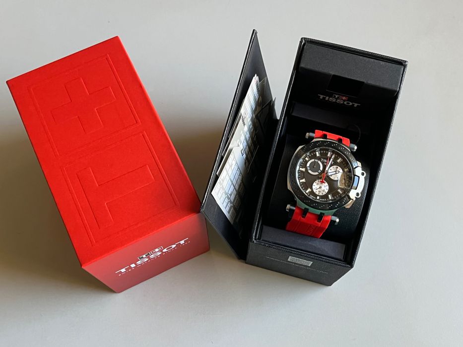 Ceas Tissot T Race Quartz Chronograph Black & Red T-Sport
