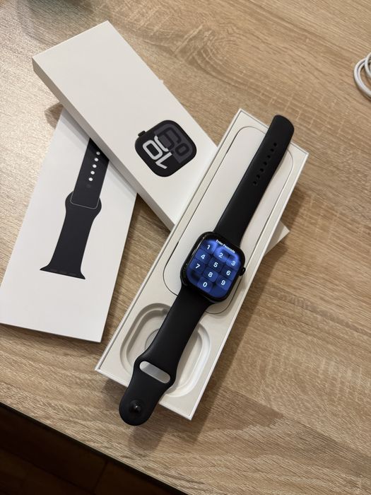 apple watch 10 GPS, Jet black, 46mm sport band