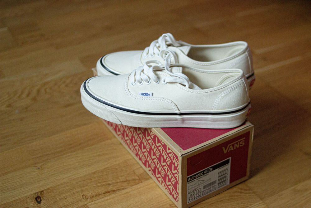 Vans Authentic 44 DX white / albi nr 42