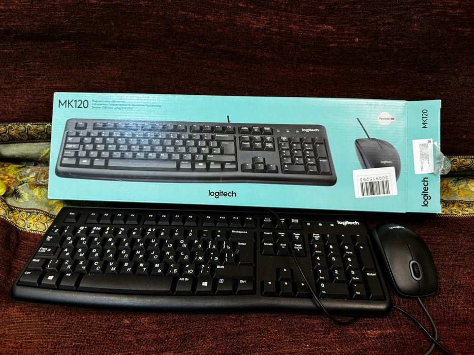 Клавиатура +мышь от Logitech