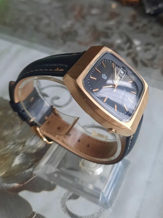 Позолоченные часы Полёт-Ау5