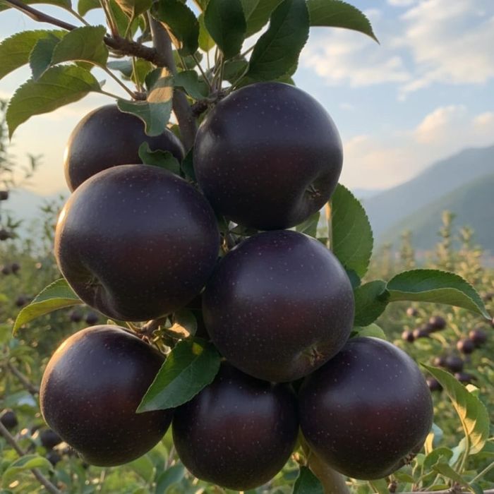 Măr Black Diamond la Ghiveci
