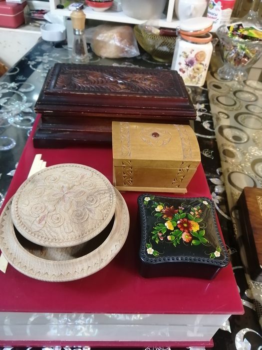 Шкатулки винтажные