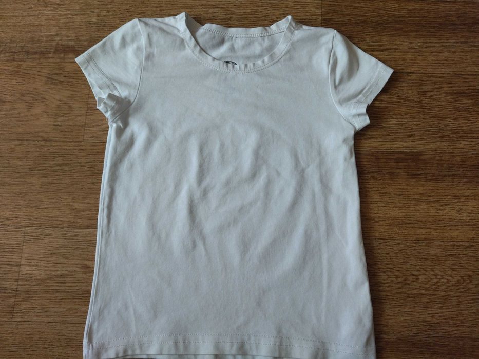 Футболка белая 5-6 лет
